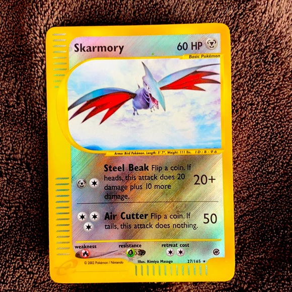 Skarmory Pokémon card - Picture 1 of 2